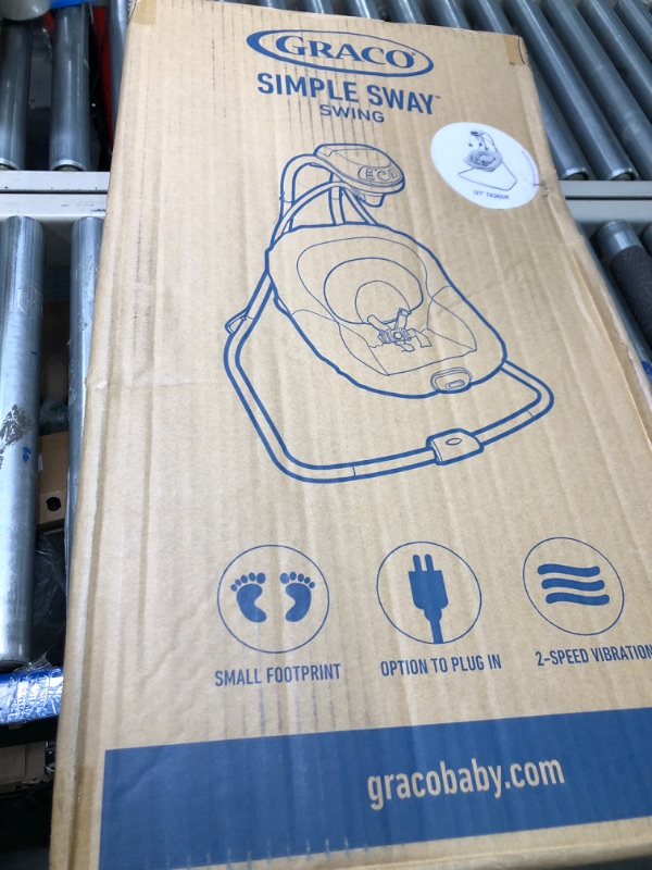 Photo 1 of Graco® Simple Sway™ Swing, Ivy Simple Sway Ivy