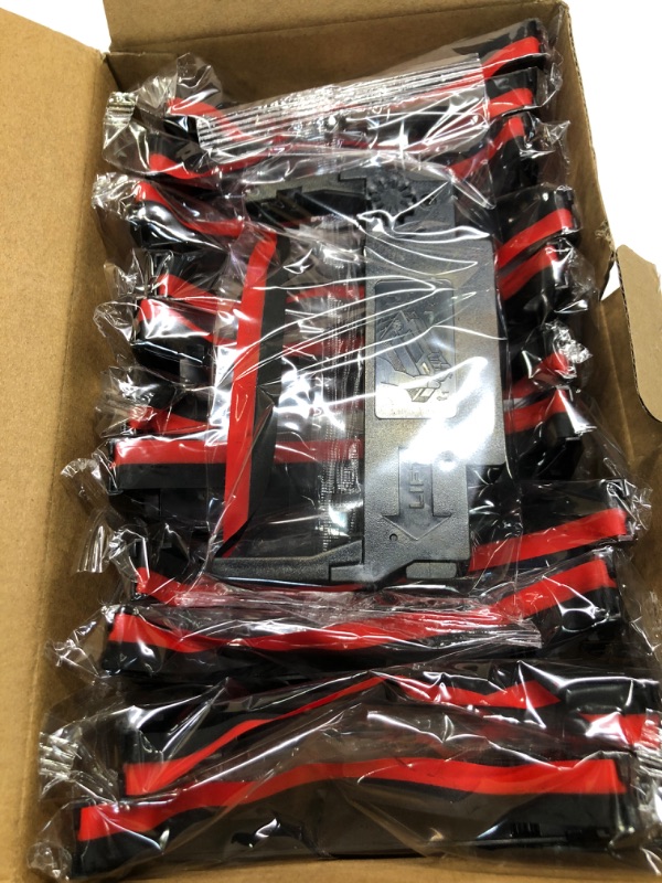 Photo 2 of Bigger Replacement for ERC-30, ERC 30 34 38 B/R Compatible Ribbon Used with Epson ERC30 ERC34 ERC38 NK506 Printer (Black and Red, 12 Pack)