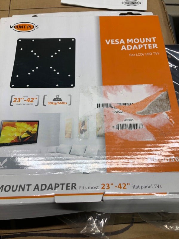 Photo 2 of Mount World 1056 VESA 200 x 200 Universal Adapter for Medium Mounts