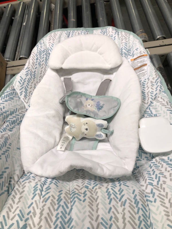 Photo 2 of Ingenuity Keep Cozy 3-in-1 Grow with Me Vibrating Baby Bouncer Seat & Infant to Toddler Rocker - Spruce, Newborn and up