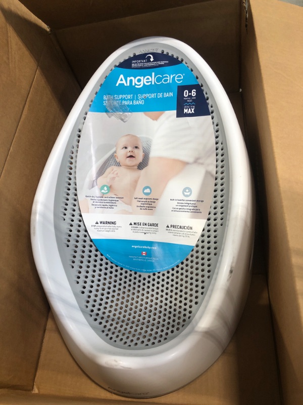 Photo 2 of Angelcare Baby Bath Support (Grey) | Ideal for Babies Less than 6 Months Old