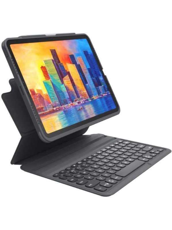 Photo 1 of ZAGG Pro Keys Wireless Keyboard & Case for iPad Air 10.9 - Multi-Device Bluetooth, Backlit Keys, 6.6ft Drop Protection, Apple Pencil Holde