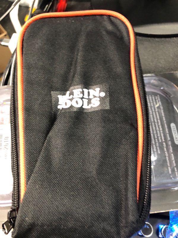 Photo 1 of Klein Tools RT390 Circuit Analyzer with Large LCD, Identifies Wiring Faults, GFCI and AFCI Tester, Voltage Drop, Displays Trip Time , Orange Receptacle Tester w/Voltage Drop