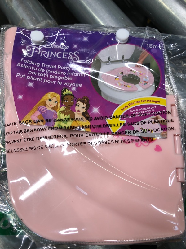 Photo 2 of Disney Princess "Loving Life" Folding Potty Seat - Travel Potty Training Seat