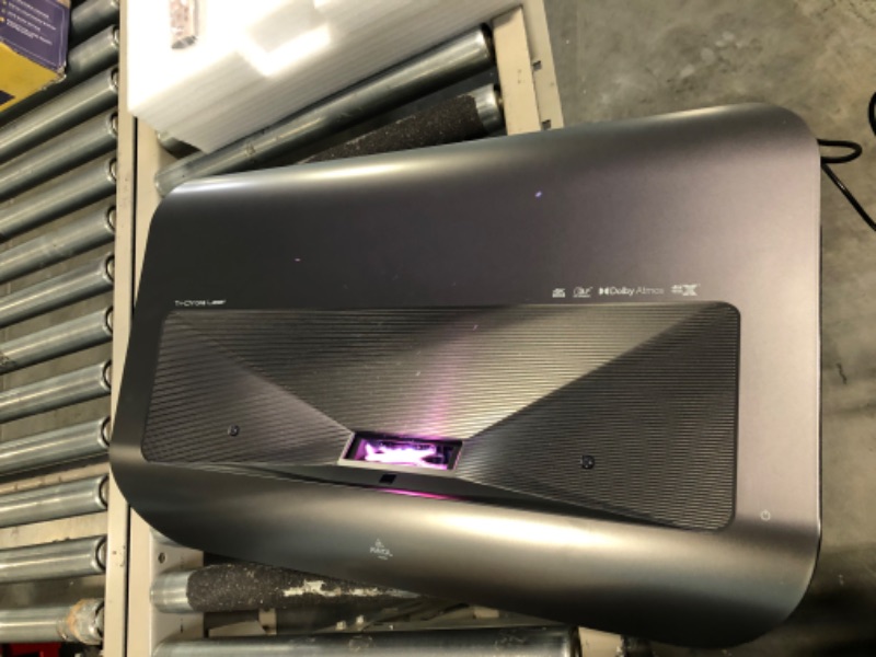 Photo 1 of AWOL VISION LTV-2500 4K UHD Ultra Short Throw Triple Laser Projector with Dolby Vision & Atmos, Active 3D, 150", 2600 Lumen, HDR10+, UST Laser TV Projector (Fire TV Stick 4K Max included)
