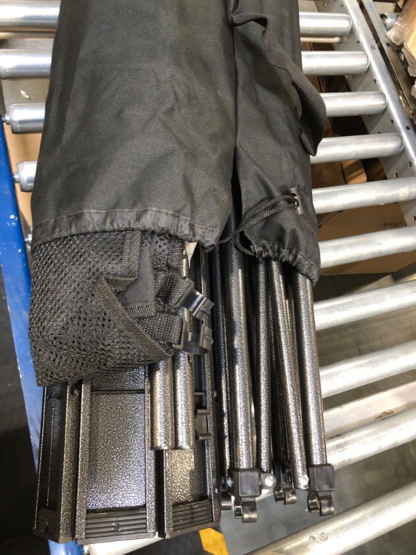 Photo 1 of Trailbuddy Folding Camping Table - Small, Aluminum, Foldable Tables with Carry Bag Included - Lightweight and Portable for Beach, Picnic, Tailgate & Outdoor Use, 28in x 28in x 28in