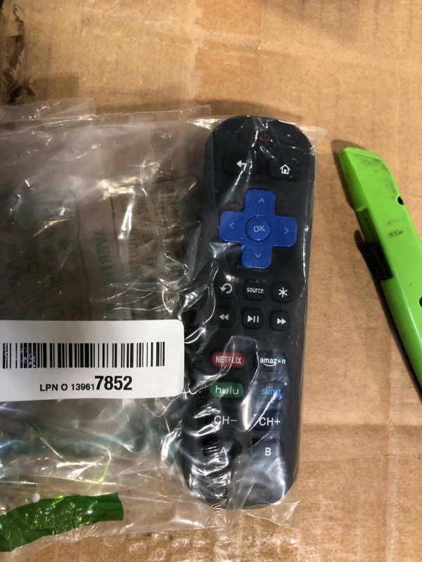 Photo 2 of LOUTOC Universal TV Remote for All Roku TV,Replacement for TCL Roku/for Hisense Roku/for Sharp Roku TV,TV Remote with Netflix Disney+/Hulu/Prime Video Hisense-Sharp Roku Remote