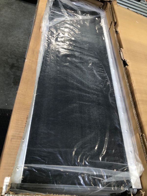 Photo 1 of 7FT Wheelchair Ramp, Portable Wheelchair Ramp for Home, Aluminum Wheelchair Ramp for Steps, Non-Skid Threshold Ramp for Doorways, Curbs, Foldable Mobility Scooter Ramp