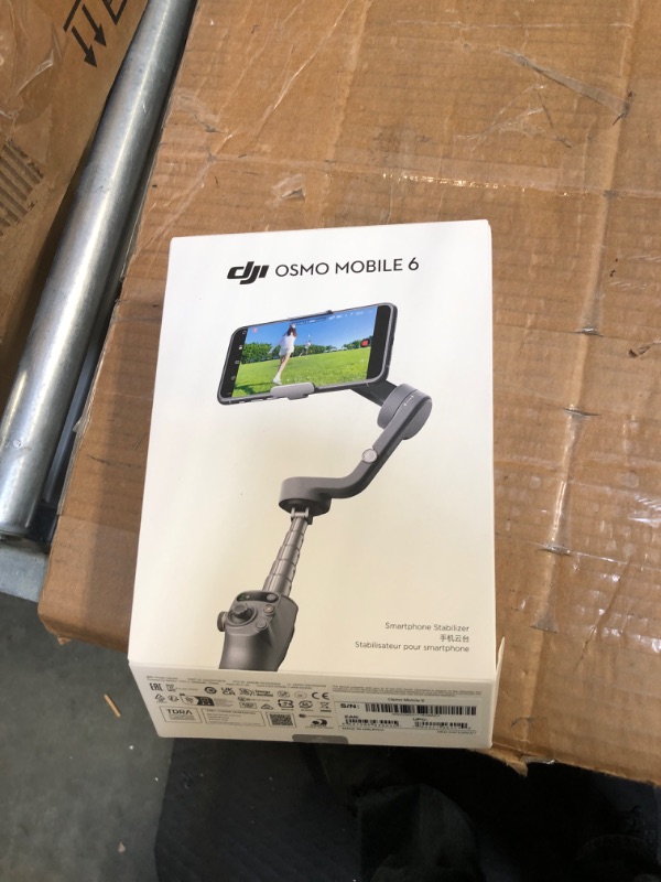 Photo 3 of DJI Osmo Mobile 6 Smartphone Gimbal Stabilizer, 3-Axis Phone Gimbal, Built-In Extension Rod, Portable and Foldable, Android and iPhone Gimbal with ShotGuides, Vlogging Stabilizer, YouTube TikTok Video