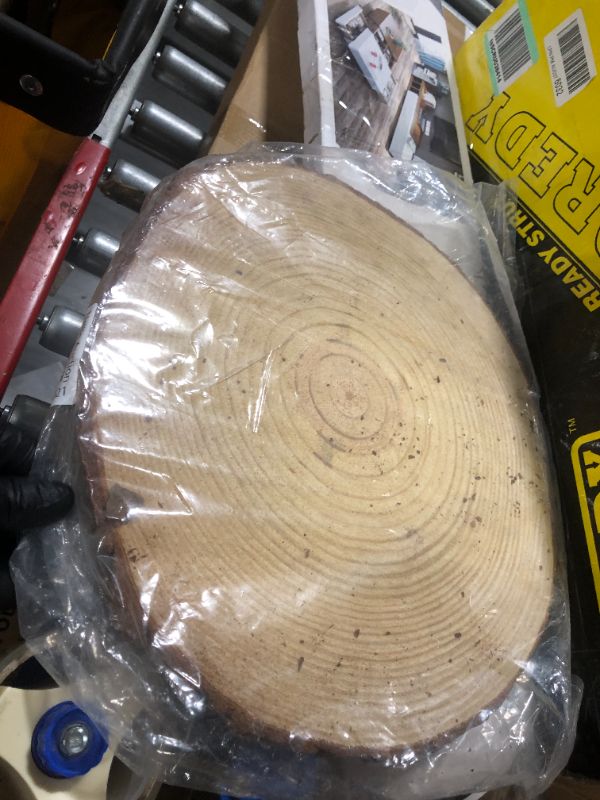 Photo 3 of 9-10 inch Wood Slices for centerpieces! Wood Slice centerpieces, Wood Rounds, Tree Slices (9 inch)