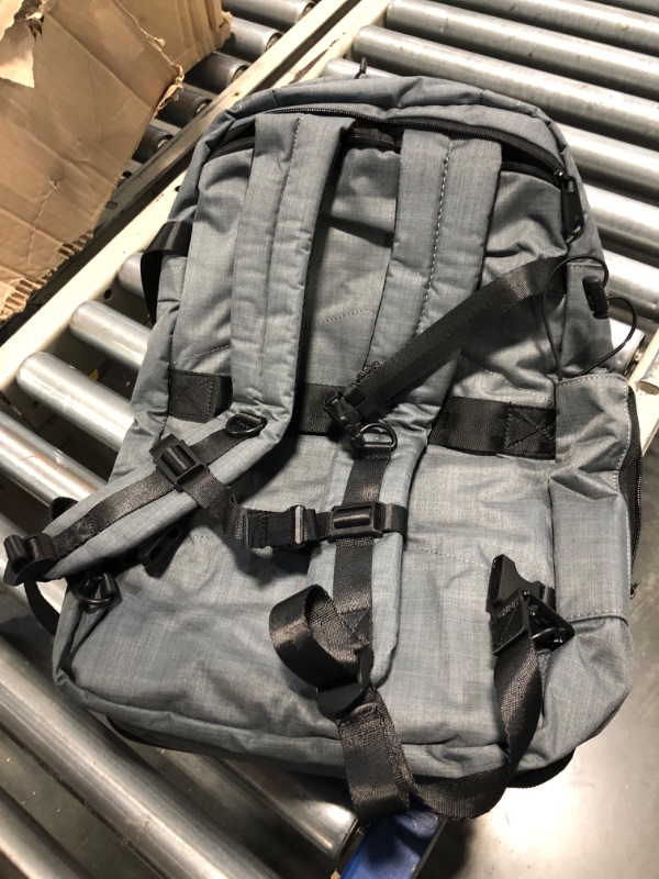 Photo 1 of Dinictis 40L Travel Laptop Backpack for Men Women, Fit 17 Inch Notebook, Carry on Flight Approved Suitcase Backpack, Water Resistant Weekender Overnight Daypack, Dark Grey 17 Inch Dark Grey