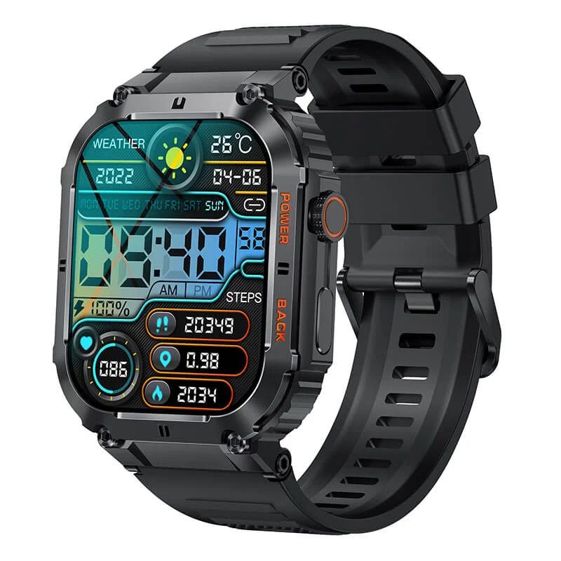 Photo 1 of New K57PRO call smart watch music weather 1.96 inch heart rate blood pressure blood oxygen smart watch
