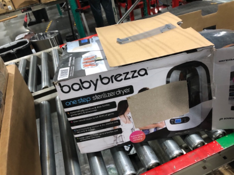 Photo 2 of Baby Brezza Baby Bottle Sterilizer and Dryer Machine – Electric Steam Sterilization - Universal Fit - Pacifiers, Glass, Plastic, and Newborn Feeding Bottles