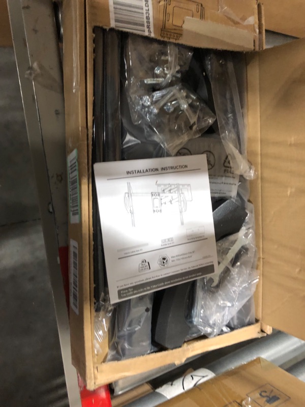 Photo 1 of MOUNTUP TV Wall Mount, TV Mount Swivel and Tilt Full Motion for Most 42-82 Inch Flat Curved TVs, Wall Mount TV Bracket with Articulating Arm, Holds up to 100lbs Max VESA 600x400mm, Fits 12" 16" Studs