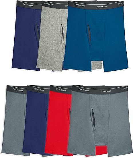 Photo 1 of Fruit of the Loom Men's Coolzone Boxer Briefs (Assorted Colors)