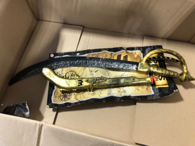 Photo 1 of JOYIN 28 Inches Pirate Sword and 16 Inches Pirate Pistol Set