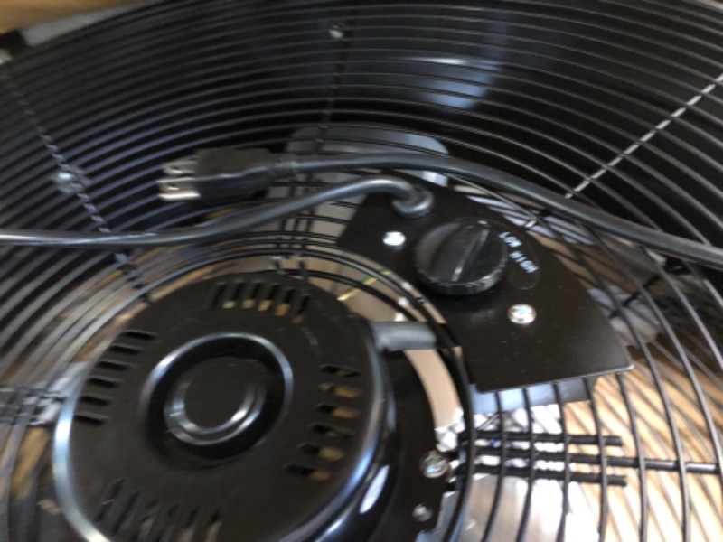 Photo 3 of High Velocity Industrial 24 in. 2-Speed Drum Fan with Speed Control, 360 Degree Tilt, 7700 CFM