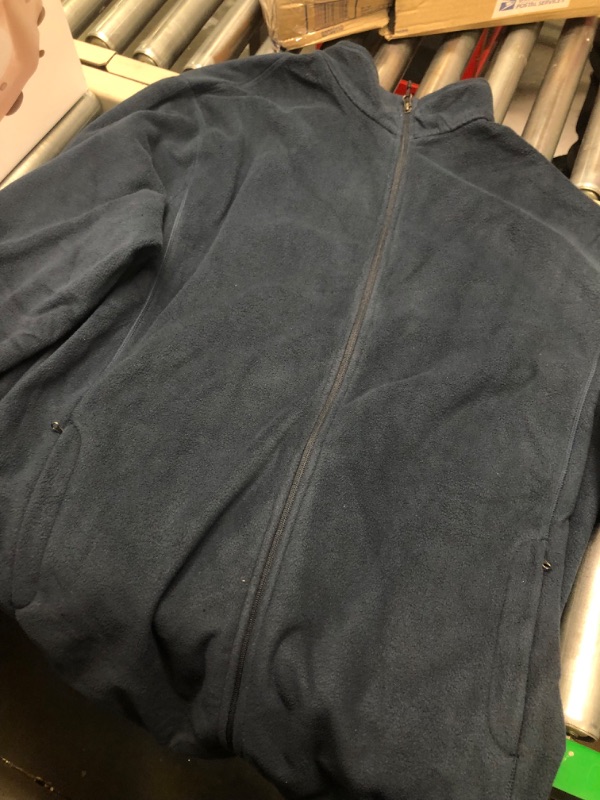 Photo 1 of Amazon Essentials 3XL Zip Up Navy/Blue