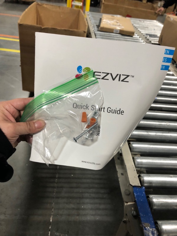 Photo 1 of EZVIZ LC1C WI-FI 1080P SMART FLOODLIGHT CAMERA