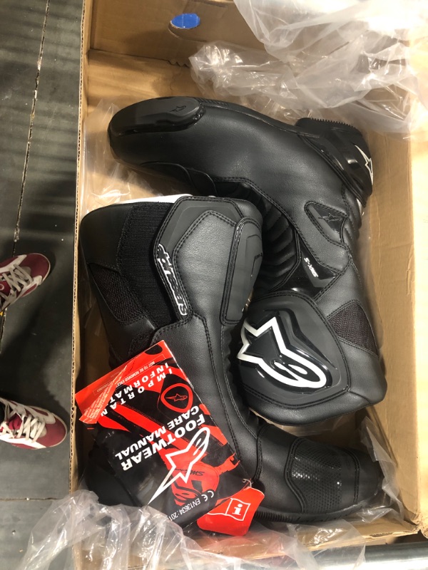 Photo 2 of Alpinestars SMX-6 V2 Vented Street Boots-Black/Black-45
sz:10.5