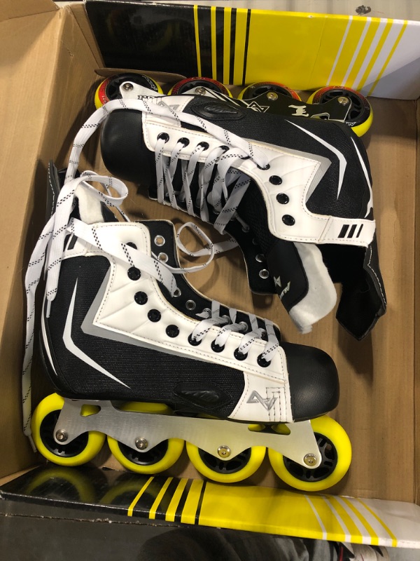 Photo 2 of Alkali RPD Lite Senior Adult Inline Roller Hockey Skates Skate Size 9 (Shoe 10-10.5)