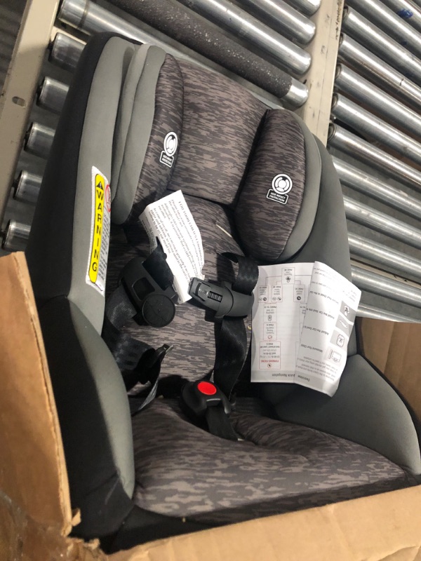 Photo 3 of Cosco Mighty Fit 65 DX Convertible Car Seat (Heather Onyx Gray)