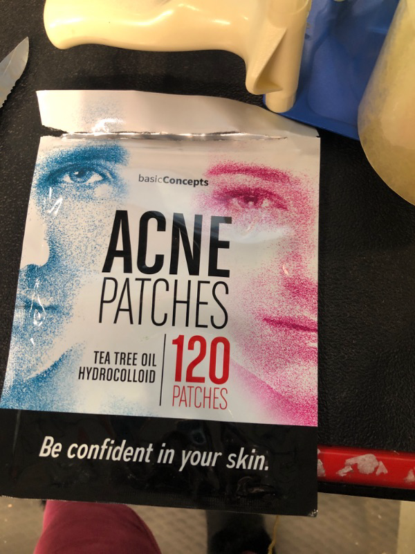 Photo 2 of Acne Patches 120 Pack, Tea Tree Oil and Hydrocolloid Pimple Patches