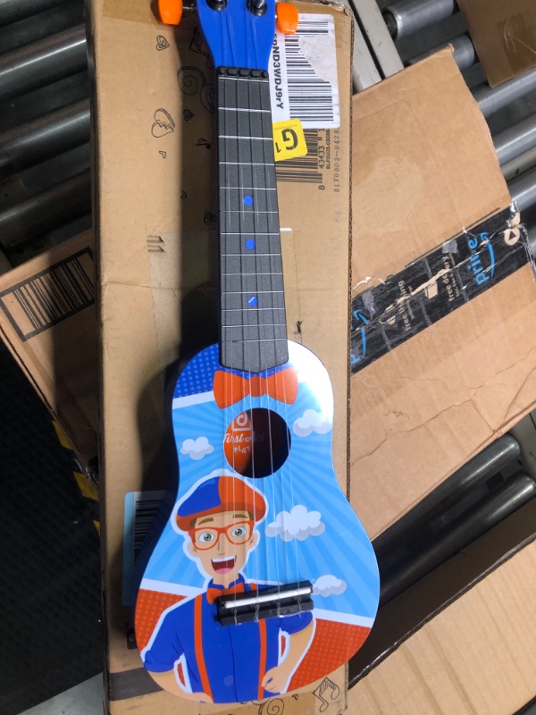 Photo 3 of Blippi Ukulele by First Act, Featuring YouTube Educational Entertainer Ukulele for Beginners, Musical Instruments