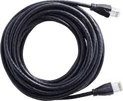 Photo 1 of Amazon Basics RJ45 Cat-6 Ethernet Patch Internet Cable - 25 Foot (7.6 Meters) 25 Foot 1-Pack Cable