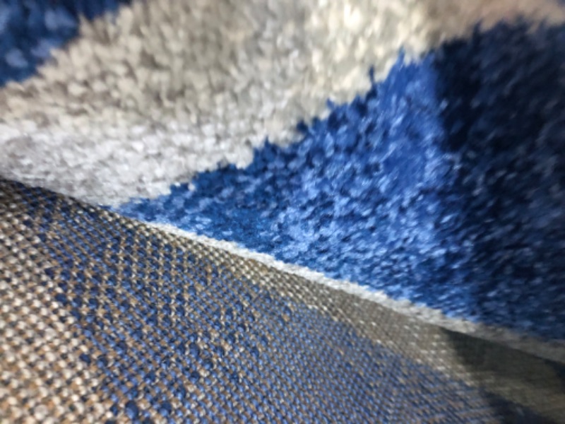 Photo 3 of 
JONATHAN Y Moroccan Hype Boho Vintage Diamond, Bohemian, Easy-Cleaning, for Bedroom, Kitchen, Living Room, Non Shedding Area-Rugs, 8 X 10, Blue/White