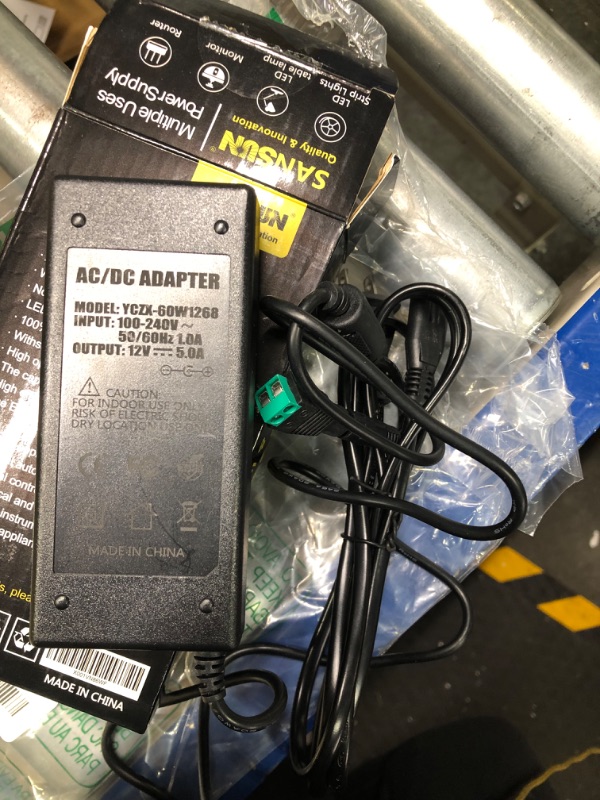 Photo 1 of 12V 5A Power Supply for LED Strip Lights