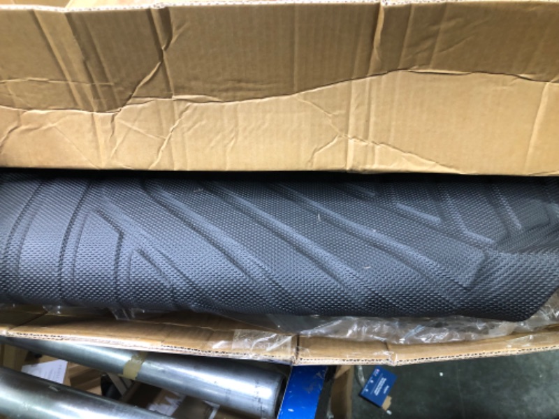 Photo 1 of Wailtnb - Car Floor Mats & Cargo Trunk Liners Compatible for Kia K5 2021-2024 & Hyundai Sonata 2020-2024 All-Weather Rubber Mat Protection Black Full set-K5 21-24 & Sonata 20-24