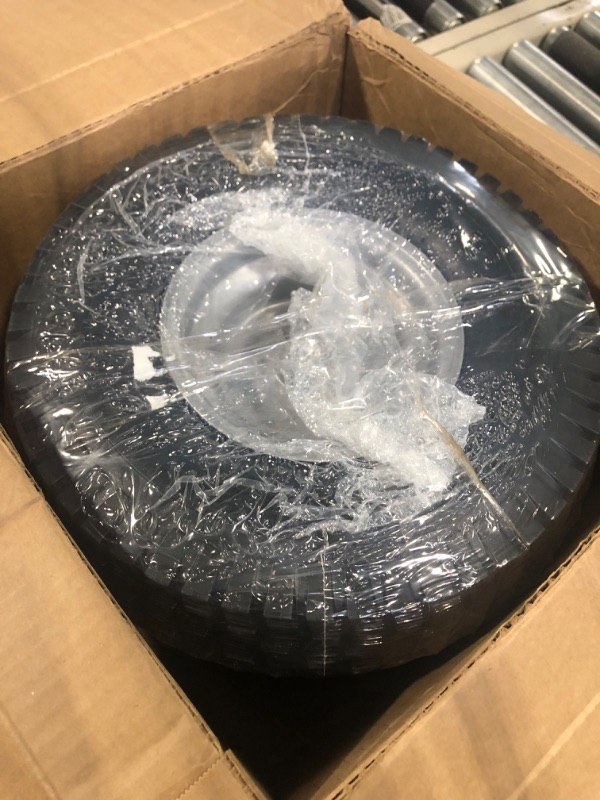 Photo 1 of 15x6.00-6nhs Lawn Mower Front Tire 4 Ply 15x6x6 Lawn Mower 570 Lbs Tire and Wheel with 3/4" Iron Bushing and 6 Spacers, Replacement for Garden Lawn Tractor Riding Lawn Mower, 2 Pack