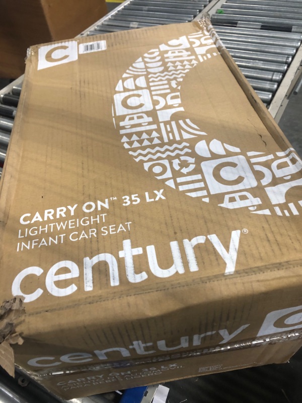 Photo 2 of Century Carry On 35 LX Lightweight Infant Car Seat, Metro 35 LX Car Seat Metro