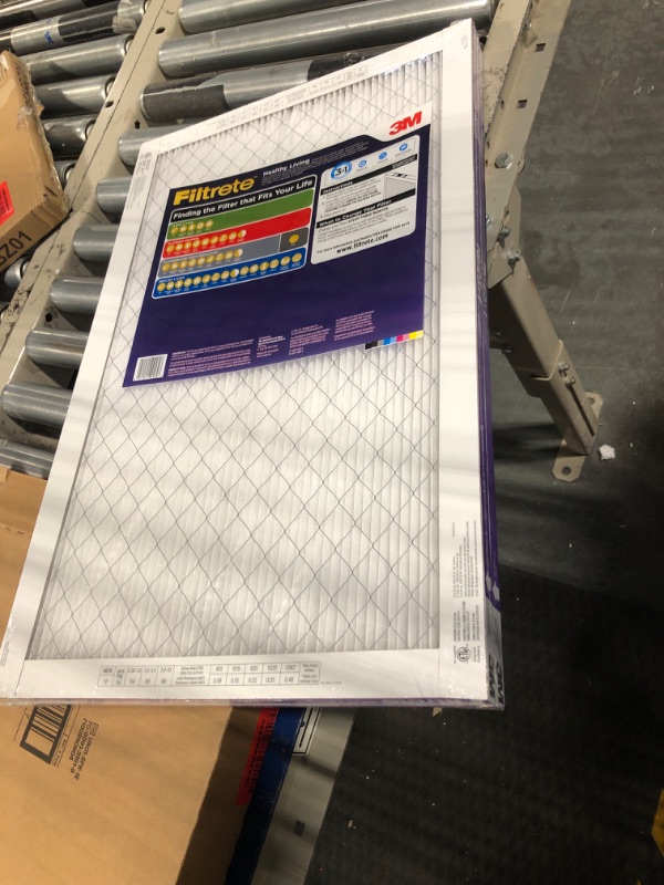 Photo 3 of 3M Filtrete 16x25x1, AC Furnace Air Filter, MPR 1500, Healthy Living Ultra Allergen, 2-Pack (exact dimensions 15.69 x 24.69 x 0.78)