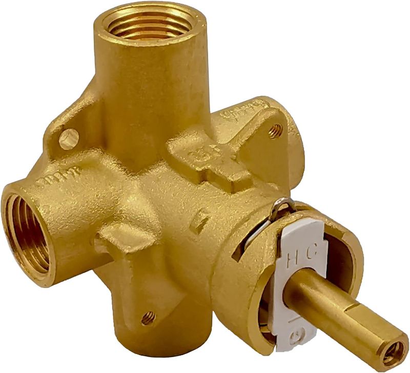 Photo 1 of 2510 Posi Temp Tub and Shower Valve, Pressure Balancing Valve with 1/2 Inch IPS Connections, Compatible with Moen Posi-Temp Valve Trim Kit