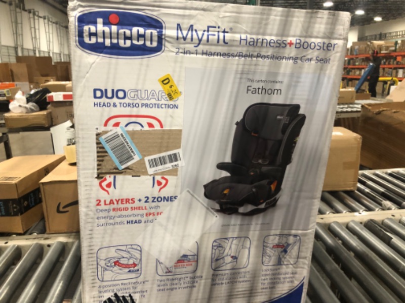 Photo 2 of Chicco MyFit Harness + Booster Car Seat, Fathom