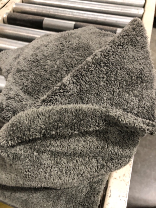 Photo 3 of Adam's Polishes Borderless Grey Edgeless Microfiber Towel - Premium Quality 480gsm, 16 x 16 inches Plush Microfiber - Delicate Touch for The Most Delicate Surfaces (6 Pack)