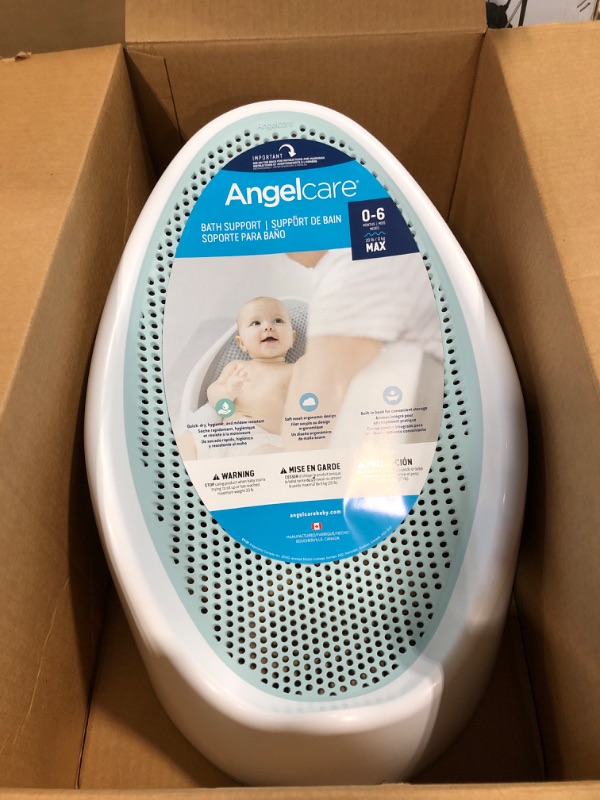 Photo 2 of Angelcare Baby Bath Support, Blue
