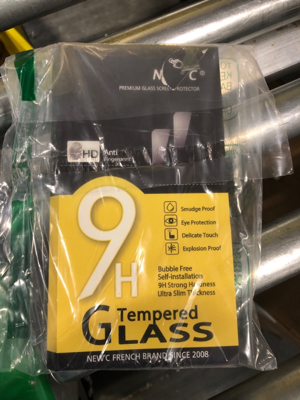 Photo 2 of [3 Pack] NEW'C Designed for iPhone 11 and iPhone XR (6.1") Screen Protector Tempered Glass, Anti Scratch, Bubble Free, Ultra Resistant