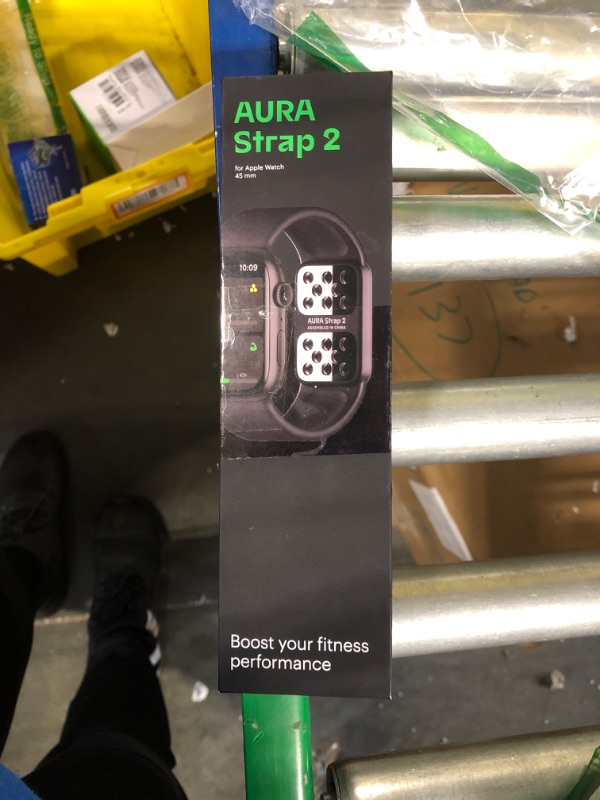 Photo 1 of AURA Strap Body Composition and Hydration Level Fitness Tracker Band for Apple Watch Compatible 42/44/45 mm