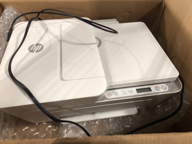 Photo 4 of HP DeskJet Plus 4155 Wireless All-in-One Printer | Mobile Print, Scan & Copy | HP Instant Ink Ready | Auto Document Feeder (3XV13A) (Renewed)