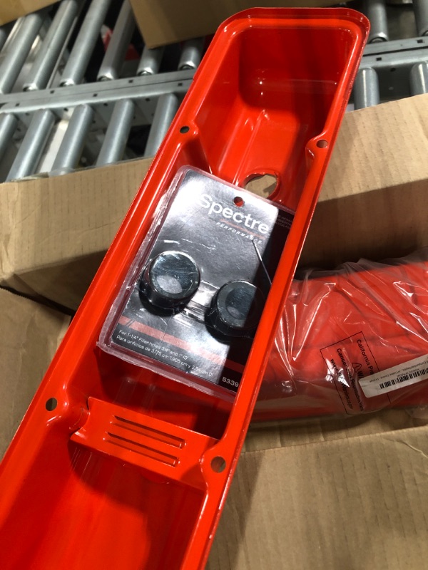 Photo 1 of 1958-86 Compatible/Replacement for Chevy Small Block 283-305-327-350-400 OEM Style Short Valve Covers - Orange