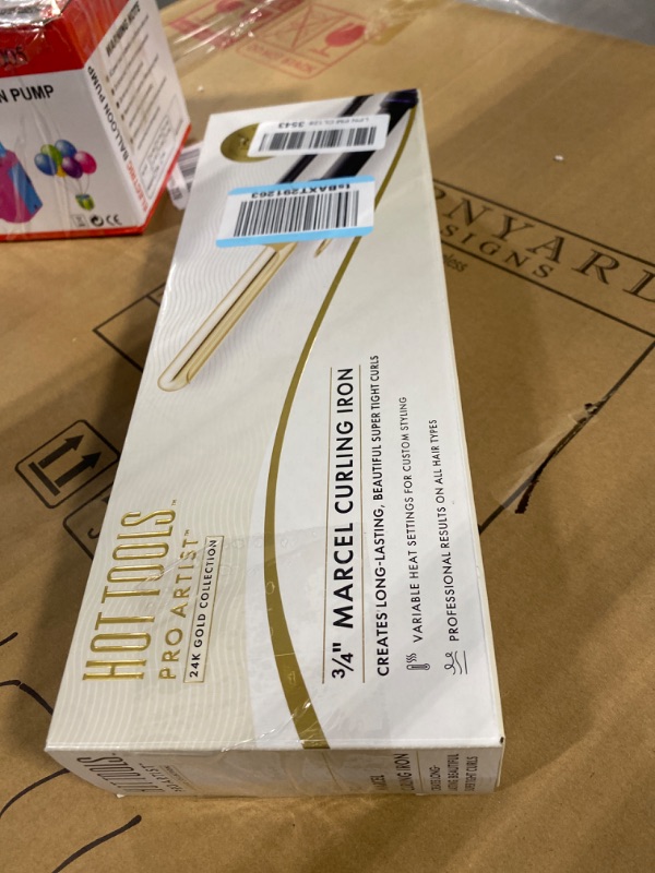 Photo 1 of Hot Tools 3/4 inch Professional Marcel Curling Iron, 1105 3/4"