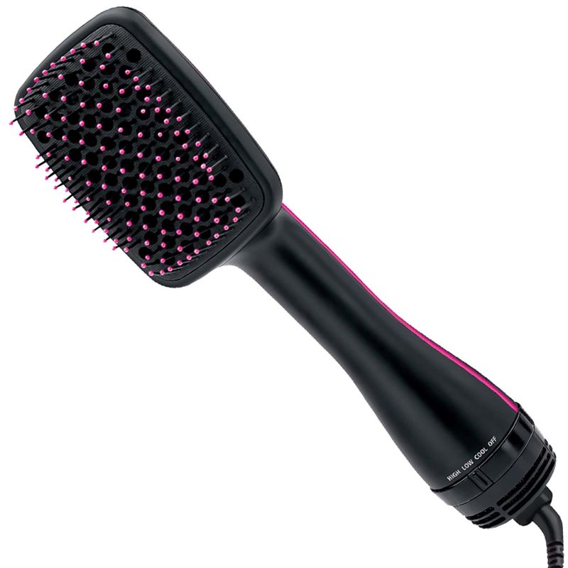 Photo 1 of Revlon One-Step Hair Dryer and Styler | Detangle, Dry, and Smooth Hair, (Black)