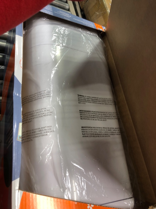 Photo 1 of Diaper Genie Signature Gift Set Pail with 48 Bags White