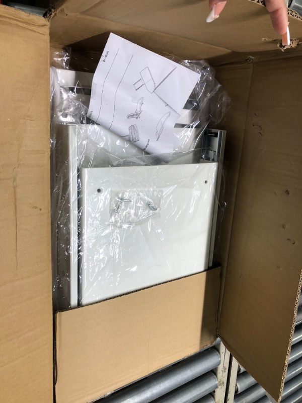 Photo 1 of Lehom Retractable Pull Out Ironing Board Closet Sliding Out Swivel Iron Board Mounted in Drawer with Heat Resistant Ironing Cover