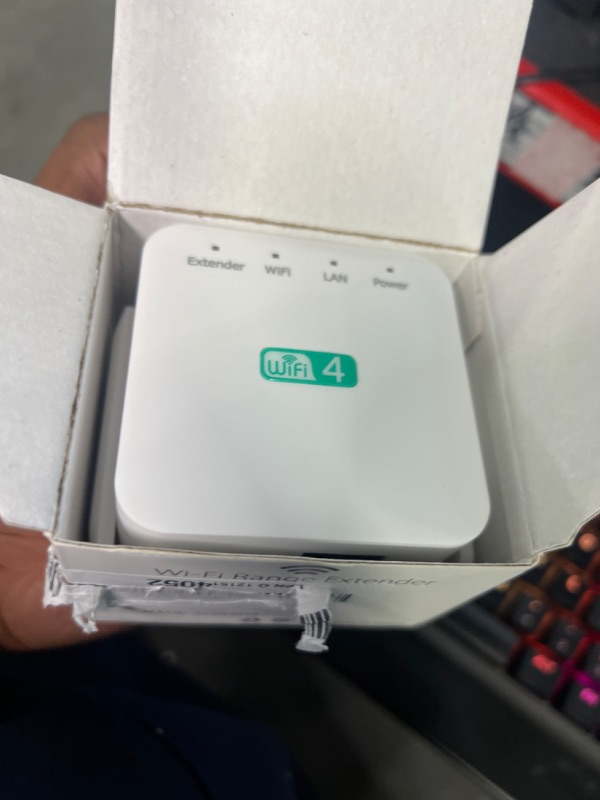 Photo 3 of Extend Tecc, Extend Tecc WiFi Booster, Newest WiFi Booster 2023, WiFi Range Extender 300Mbps, Wireless Signal Repeater Booster 2.4 and 5GHz Dual Band 4 Antennas 360° Full Coverage
