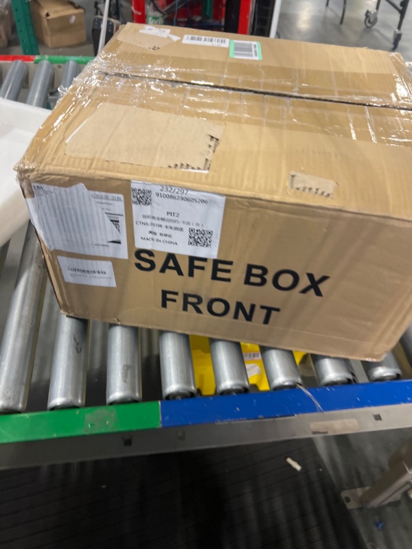Photo 1 of 1.2 cu ft Fireproof Safe Box, Anti-Theft Hotel Safe with Combination Lock, Hidden Home Safe for Laptop Documents Money Medicine Firearm Valuables