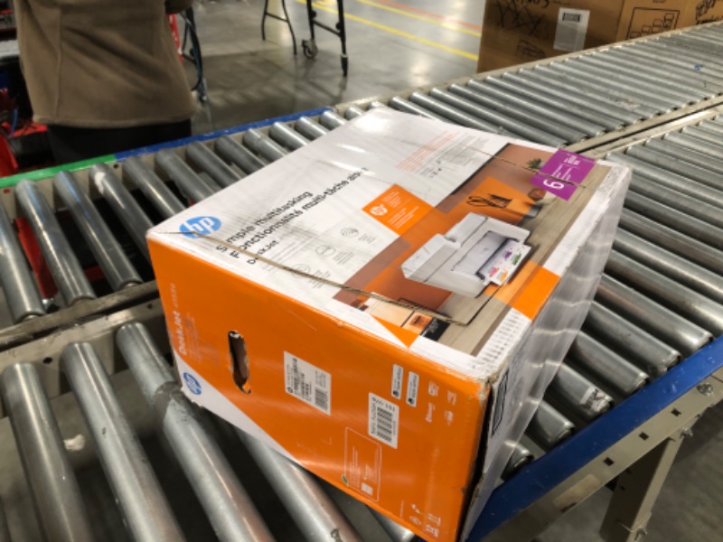 Photo 1 of HP DeskJet 4155e Wireless Color All-in-One Printer & 67XL Tri-Color High-Yield Ink Cartridge | 3YM58AN & 67XL Black High-Yield Ink Cartridge | 3YM57AN Printer + Tri-color Ink + Black Ink195161618147
